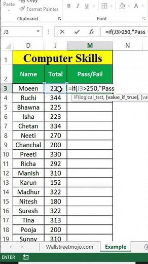 ✅ Excel IF Function: Pass or Fail Formula | Easy Tutorial