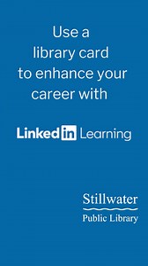 💼LinkedIn Learning for free! Use your library card to enhance your career with LinkedIn Learning. It’s easy and free. All you need is your library card number and PIN to access nearly 25,000 current topic courses taught by recognized experts. You can even earn professional certifications. All with your library card. Thank you, Joel Luth @joelluth, for inspiring this post with your comment on our post last Wednesday! If you don't already have a library card, register for your free card today! Se