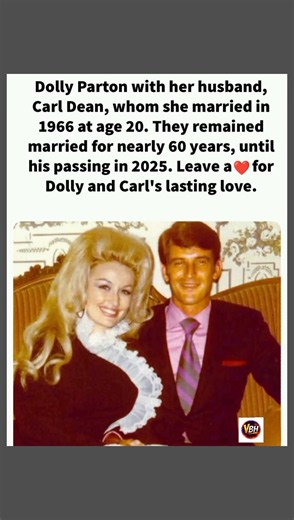 Dolly Parton and her husband Carl Dean — married nearly 60 years 💕👩‍❤️‍👨#shorts