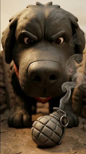 WWII's Forgotten Hero Dog.Gander the Newfoundland's Incredible Story#aishorts#HeroDog#TrueStory