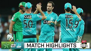 Bulk sixes and a fielding masterclass... you NEED to watch the highlights from this clash on the Gold Coast! | BBL