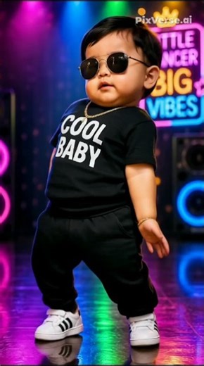 Title:Cute Baby Dance Video 😍🔥 | Baby Girl Dancing on Trending Song | AI Baby DanceDescription: