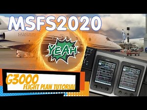MSFS2020 & Working Title G3000 Flight plan Tutorial FROM SCRATCH ! Longitude fdefix and EGSS Addon