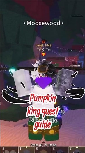 PUMPKIN KING QUEST GUIDE #fisch #roblox