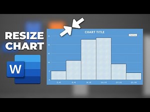 How to Resize a chart in Word