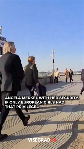 Her policies changed Europe forever. Now, Angela Merkel walks around with her security. If only all European girls and women had that privilege. | Visegrad24