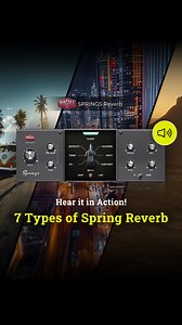 7 Types of Spring Reverb: Listen to Magma Springs in Action 🔊 🔥 LEARN MORE: waves.com/springs #springreverb #reverbplugin #magmaseries #wavesmagma #musicproducer #mixengineer #newplugin | Waves Audio