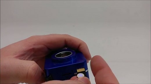 Sound Around Gear Pro Sports Action Camera - HD 1080P Mini Camcorder w/ 12 MP Cam, 2.4" Touch Screen USB SD Card HDMI, Battery - Waterproof Case, USB Cable, Wireless Remote Control, Mount - Pyle GDV285BL (Blue)