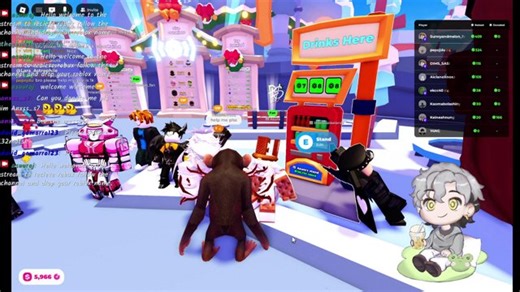 Roblox hang out donate me doing small gift donations drop a fallow