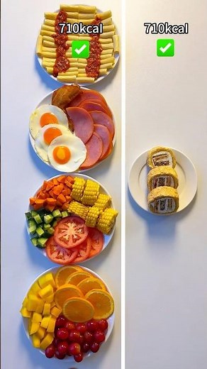 😱Choice is important when weight loss.#calories #caloriedeficit #weightloss #diet