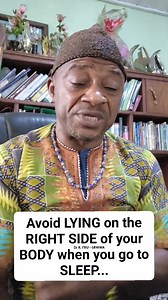 This is why you should avoid LYING on the RIGHT SIDE of your BODY when you go to SLEEP Listen | Dr Richard FRU