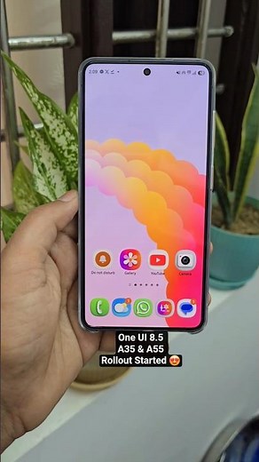 Finally 😍 Galaxy A35 & A55 One UI 8.5 Official Update Rollout Started