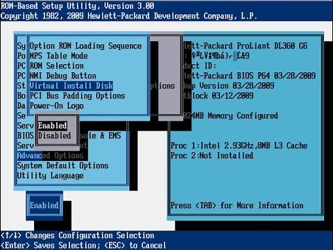 How To Disable VID or Virtual Install Disk On HP Proliant Gen8 Servers !!