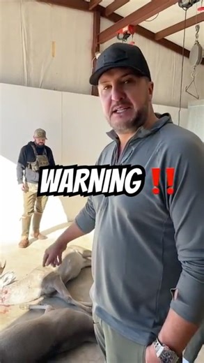 Luke Bryan's buck ATTACKED BY A LION ❓👀