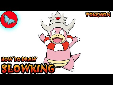 How To Draw Slowking From Pokemon | Drawing Animals