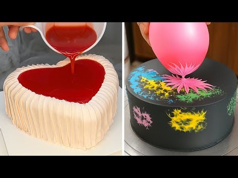 My Favorite Cake Decorating Tutorials For Everyone | How to Make Cake Decorating Tutorials
