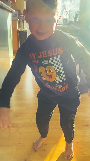 🍋 Jesus Making Lemonade is officially live! And if Graham’s dance moves don’t convince you these crewnecks spark JOY… nothing will. 😂✝️ Shop the sweetest drop for your little ones! https://belovedboxesllc.com/shop/p/kids-my-jesus-makes-lemonade-crewneck #JesusMakingLemonade #KidsFaithApparel #BeLovedKids #FaithFilledFashion #ShopBeLovedCo #ChristianKidsClothing #LittleBelievers #KidsStyle #JoyfulKids #FaithBasedApparel #MadeWithPrayer #BeLovedAndKnown | BeLoved Boxes