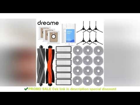 Dreame Bot L30 Ultra L20 Ultra Robot Vacuum Spare Parts Consumables Main Side Brush Hepa Filter Mop
