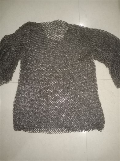 Viking Combat Chainmail, Mild Steel Body Armour, 44-46" Chest - Etsy UK