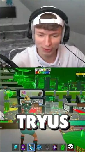 Mit TRYUS Code zum Admin werden Steal the Brainrot #fortnite #shorts