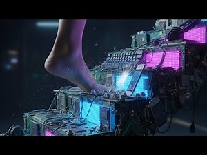 ASMR Climbing Stairs Made of Electronic Gadgets | Oddly Satisfying Tech Sounds