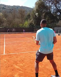 Tsonga prepping for 1 last Roland Garros 📍 @allin_tennis_academy 🏷 #Tsonga #tennisplayer | Functional Tennis