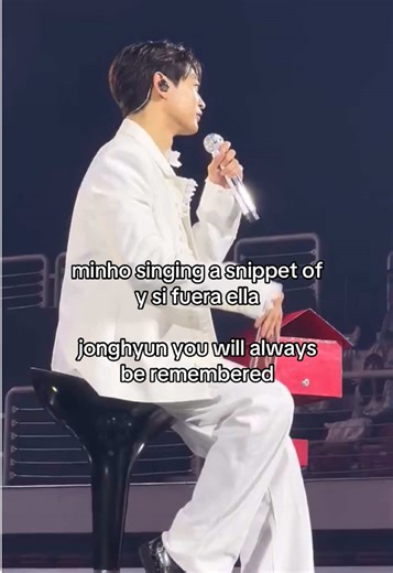 We all know minho is shinee’s biggest fan anyway #minho #shinee #jonghyun #shaw #kpop