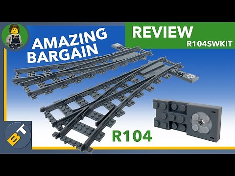 BrickTracks R104 Switch Track Kit - Review