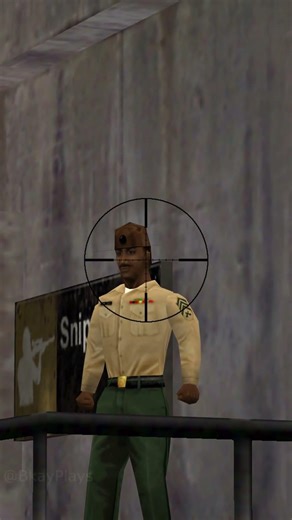 USE THIS SCOPE TO MAGNIFY #halflife #nostalgia #gaming #memes #npc #retro #shorts #halflifegameplay