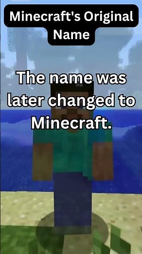 Why Was Minecraft Almost Called Cave Game in 2009? #MinecraftHistory #CaveGame