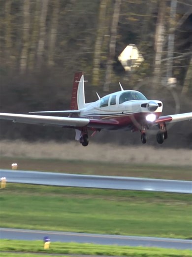 1979 Mooney M20K / 231 (N231FD), Departure from Vancouver Pearson 12/27/2025 #aviation #planespotting #generalaviation #mooney #flight l