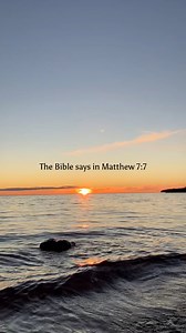 876K views · 61K reactions | “Ask and it will be given to you; seek and you will find; knock and the door will be opened to you.” - Matthew 7:7 | Blossom Heart | Facebook