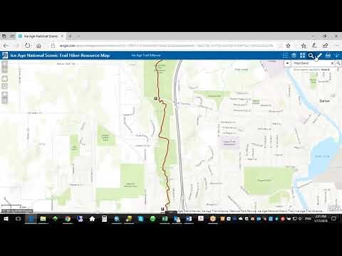 Ice Age Trail - Interactive Web Map tutorial