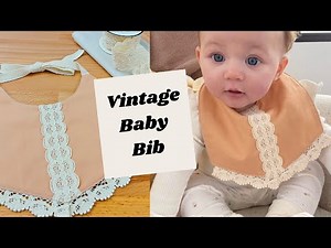 How to Sew a Baby Bib + FREE pattern