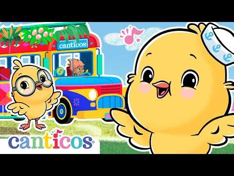 The Wheels on the Bus | Classic Nursery Rhymes for Toddler |‪@CanticosNurseryRhymesKidSongs‬