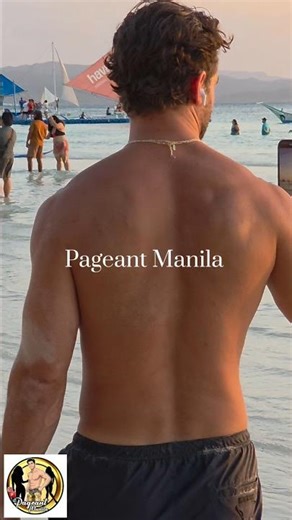 SPOTTED: BC SI KUYA SA PAG VIDEO NG SUNSET VIEW!🥰🏝#PageantManila #Boracay2026