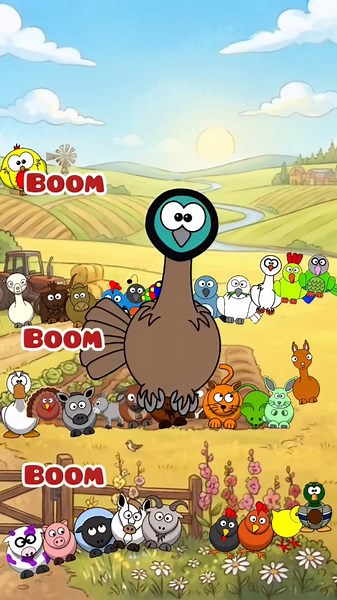 Farm Animal Sounds Song #nurseryrhymes