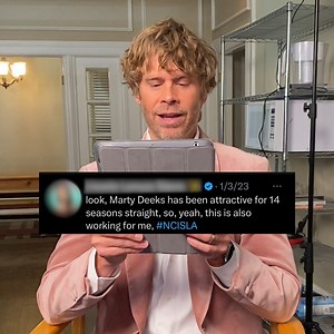 Funny guy who also shows his muscles reads comments, hilarity ensues. | NCIS: Los Angeles