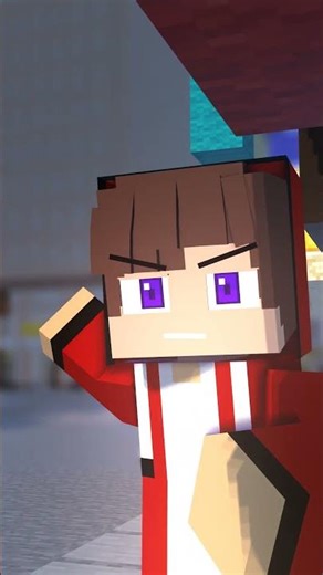 JJ Sister is ALWAYS ready to PROTECT him! 🛡️| MAIZEN Animation in Minecraft