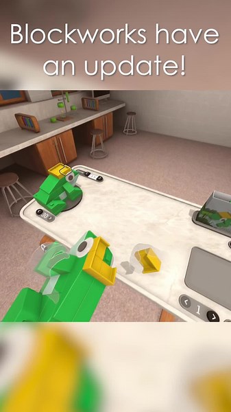 Build with instructions in BLOCKWORKS, available on Oculus and Steam 👉 game link in bio 👈 #blockworks #gamedev #gamedeveloper #indiedev #madewithunity #foryoupage #fyp #funny #cute #frog #viral