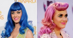 Katy Perry’s most iconic hair moments - from blue wigs to fun fringes