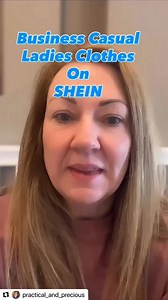 129K views · 2.1K reactions | Business Casual on SHEIN I've found a nice selection for you!!!! #shein #businesscasualoutfit #tips #shopping #sheingals | Practical Precious | Facebook