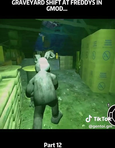 GRAVEYARD SHIFT AT FREDDYS IN GMOD... #roadto200k #garrysmod #gaming #usa #us