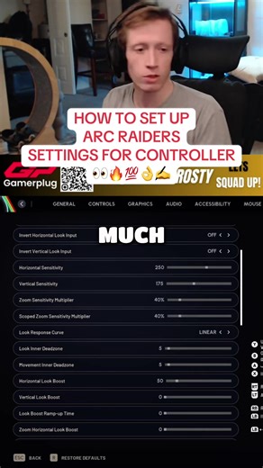Arc Raiders Settings for Controller how to Set them up & Customize them for yourself ✍️👀👌💪 @theburntpeanut #ArcRaiders #CustomSettings #CoachFrosty #arcraidersgame #arcraidersgameplay