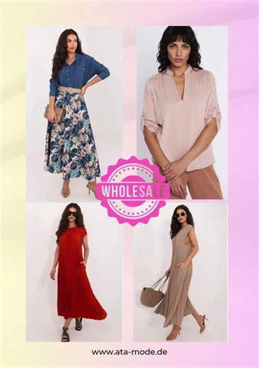 Mode Großhandel Deutschland 2026 🔥 Neue Damen Kollektion für Wiederverkäufer | ATA-Mode.de