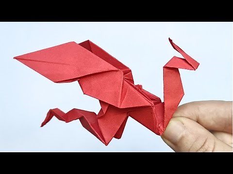 Origami SNAKE DRAGON 🐉 How to make a paper dragons