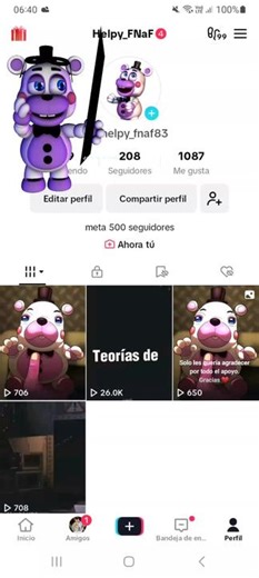 Videos de Helpy_FNaF (@helpy_fnaf83) con “sonido original - Helpy_FNaF”