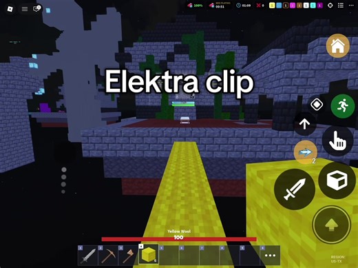 Quick clip #elektra #bedwars #clip #roblox | Roblox