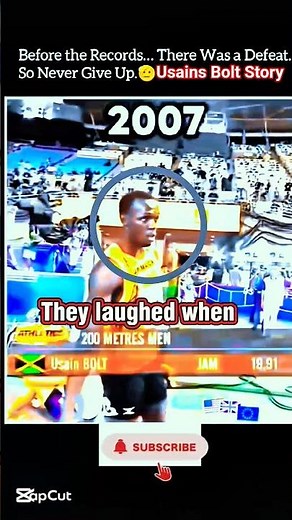 From Failure To Fastest Man Alive ☠️😎 || ‪@UsainBoltOfficial‬ Story