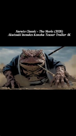 Naruto Classic - The Movie (2026) Akatsuki Invades Konoha Teaser Trailer 4K | วิถีอนิเมะของคนชอบการ์ตูน